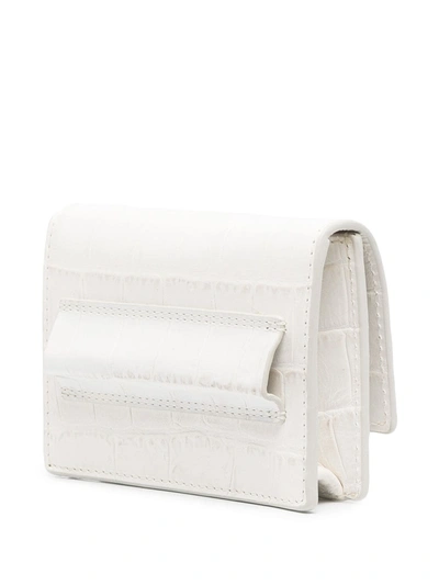 Shop Jacquemus La Centure Leather Beltbag In White