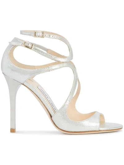 Shop Jimmy Choo Lang Leather Sandals