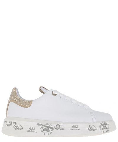 Shop Premiata "belle" Sneakers In White