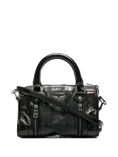 Shop Zadig & Voltaire Sunny #2 Tote Bag In Black
