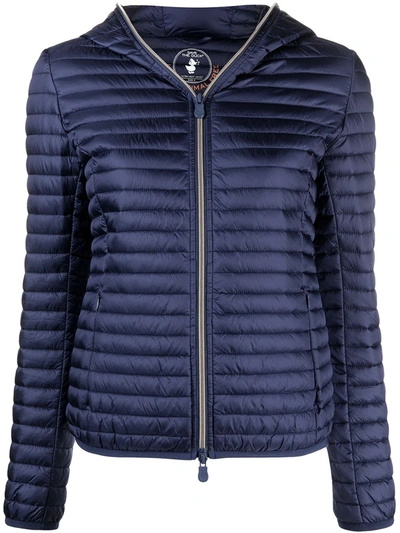 Shop Save The Duck D33620w Iris Padded Jacket In Blue