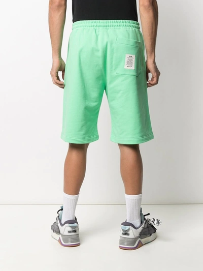 Msgm Fantastic Green Bermuda In Green