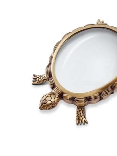 Shop L'objet Turtle Magnifying Glass In Gold