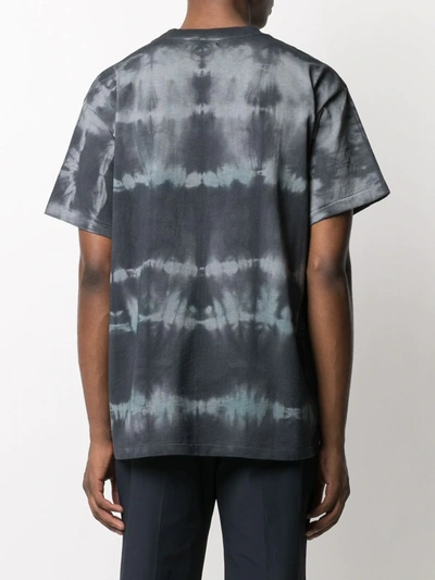 Shop John Elliott Tie Dye-print Short-sleeved T-shirt In Grey