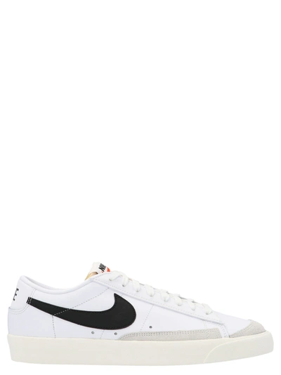 Shop Nike Blazer Low 77 Vintage Shoes In Black & White