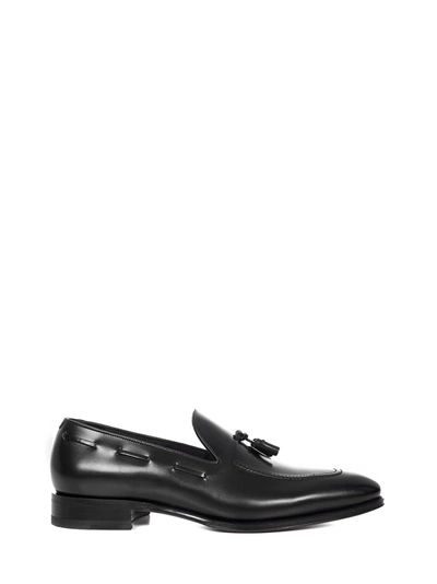 Shop Dsquared2 Edward Loafers In Black