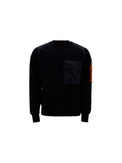 Shop Parajumpers Sabre Sweatshirt In Black