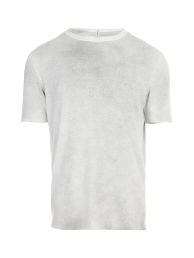 Shop Thom Krom Crew Neck S/s T-shirt In White