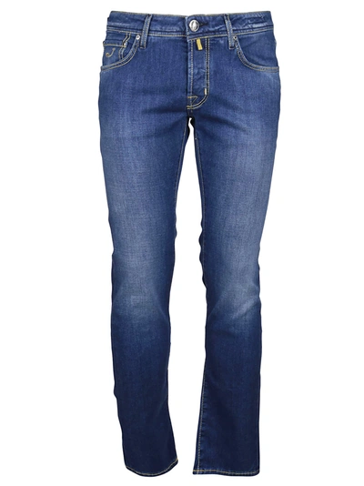 Shop Jacob Cohen Jeans Comfort Denim In Blu
