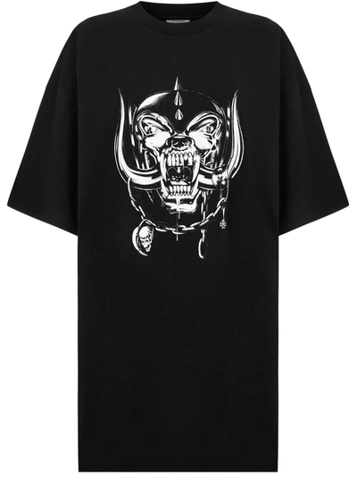 Vetements X The World Motorhead Big Skull T-shirt In Black | ModeSens