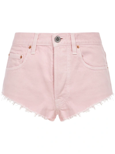 Shop Vetements Shorts In Pink