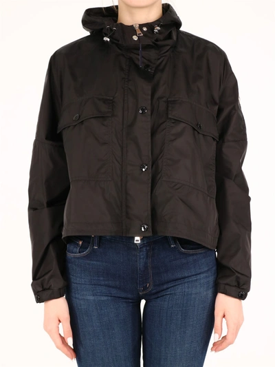 Shop Moncler Primagiedi Nylon Jacket In Black