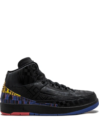 Nike Air Jordan 2 Retro Bhm Sneakers In Black