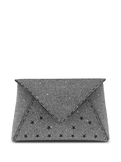 Tyler Ellis Small Lee Pouchet Clutch Bag In Grey