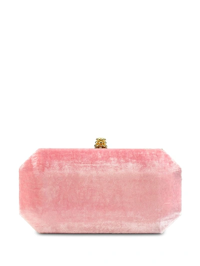 Shop Tyler Ellis Small Perry Clutch Bag In Pink