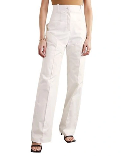 Shop Aleksandre Akhalkatsishvili Pants In White