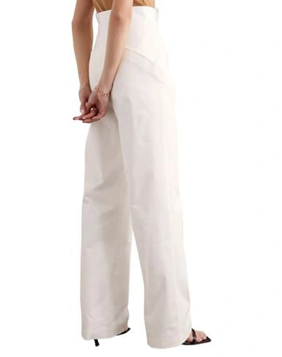 Shop Aleksandre Akhalkatsishvili Pants In White