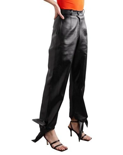 Shop Materiel Matériel Woman Pants Black Size 8 Polyester, Polyurethane