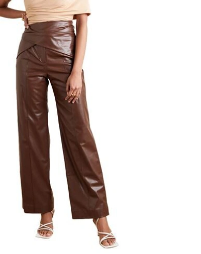 Shop Aleksandre Akhalkatsishvili Pants In Brown