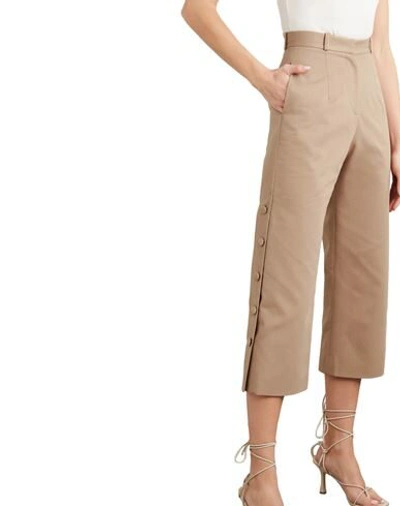 Shop Materiel Matériel Woman Pants Beige Size 8 Cotton