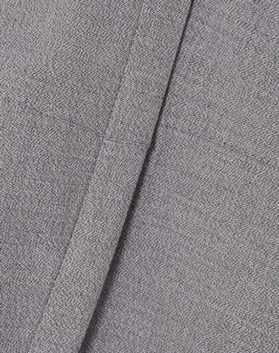 Shop Situationist Woman Midi Dress Light Grey Size 4 Wool, Polyester