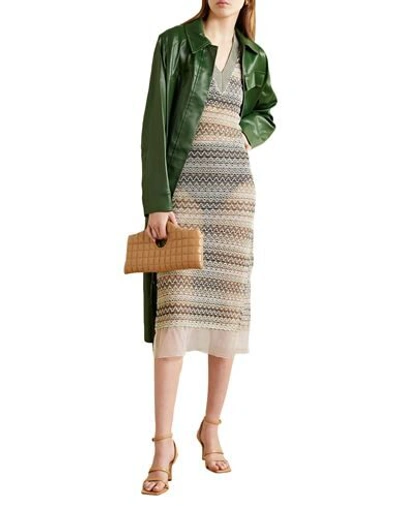 Shop Andersson Bell Midi Dresses In Light Green