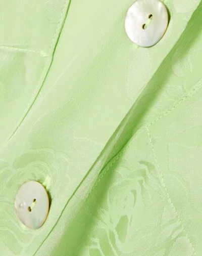 Shop Art Dealer . Woman Midi Skirt Light Green Size L Acetate, Silk, Nylon