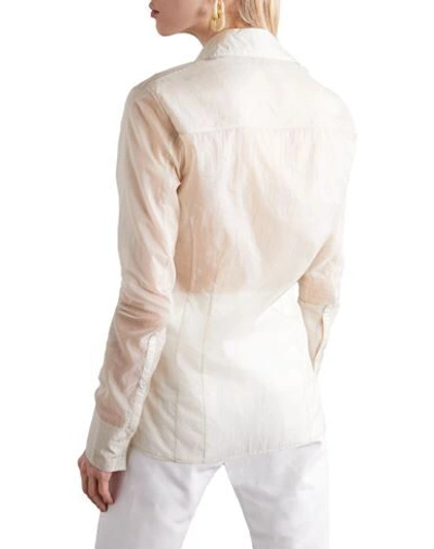 Shop Kwaidan Editions Woman Shirt Beige Size 6 Polyamide