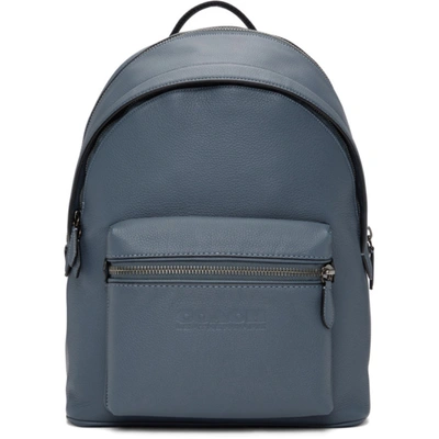 Coach pebbled leather discount backpack