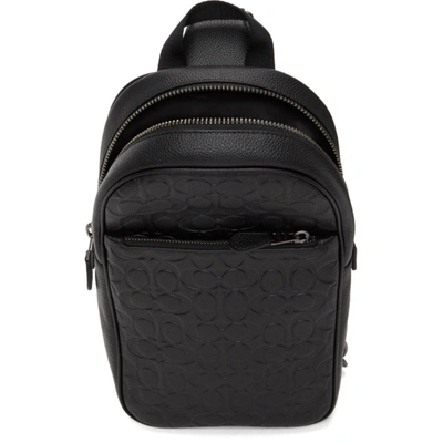Shop Coach Black Soft Pack Metropolitan Backpack