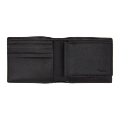 Shop Coach Grey Signature 3-in-1 Wallet In Charcoal