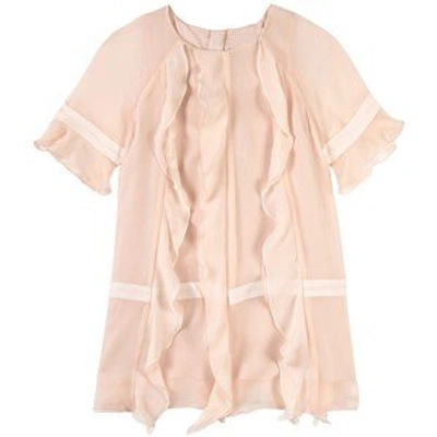 Shop Chloé Pink Frill Dress