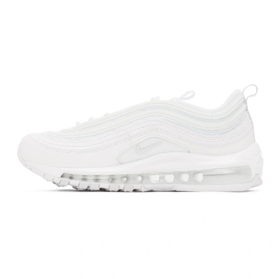 Shop Nike White Air Max 97 Sneakers In 100 White/w