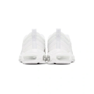 Shop Nike White Air Max 97 Sneakers In 100 White/w