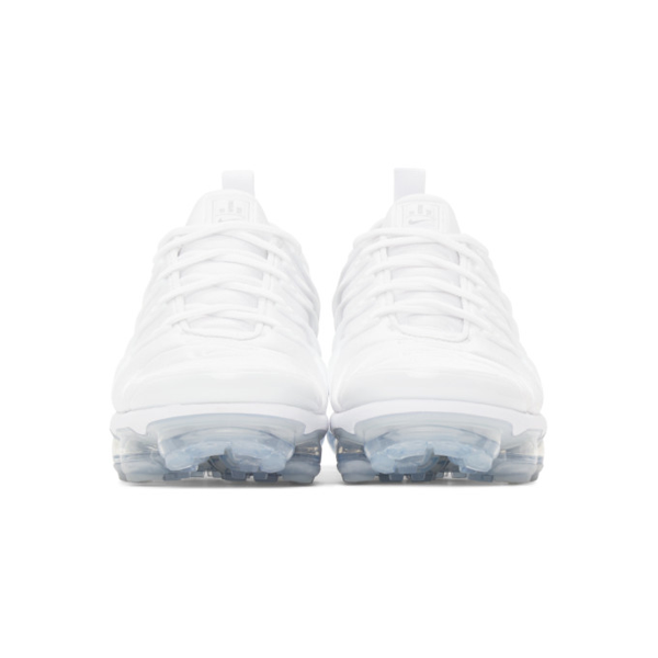 Nike White Air Vapormax Plus Sneakers In White/ White/ Pure Platinum |  ModeSens