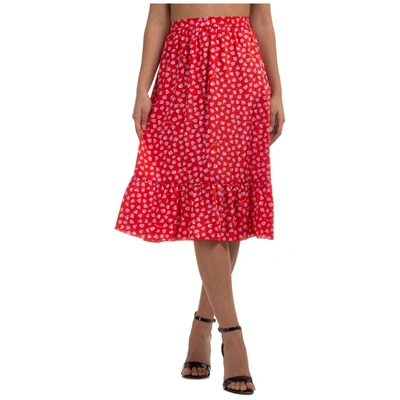 Shop Marc Jacobs Women's Skirt Knee Length Midi In Red