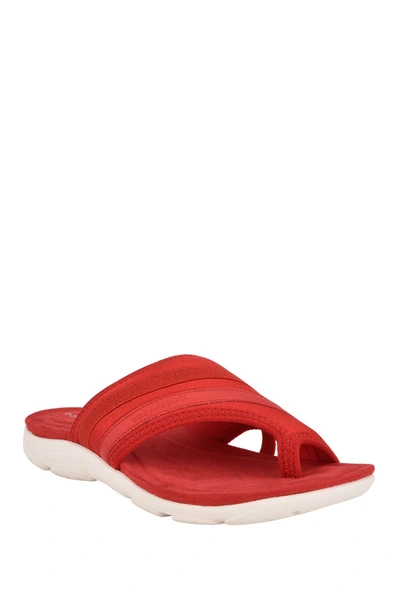 Shop Easy Spirit Lola Slide Sandal In Red