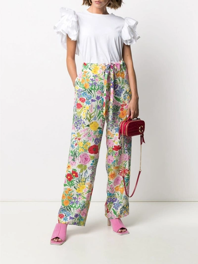 Shop Gucci Printed Trousers
