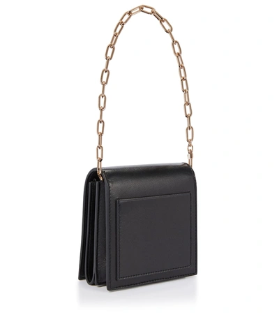 Gabriela Hearst Fiona Wallet - Marbleized Closure In Black