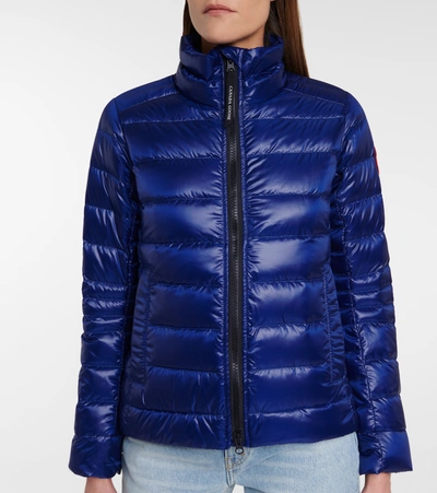 Shop Canada Goose Cypress Down Jacket In Blue