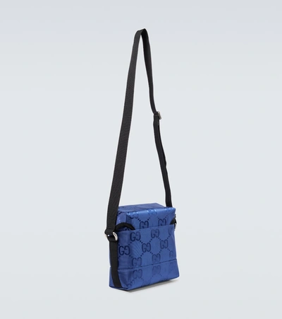 Shop Gucci Off The Grid Messenger Bag In Blue