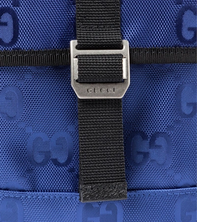 Shop Gucci Off The Grid Messenger Bag In Blue