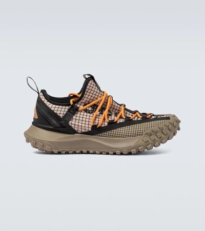Shop Nike Acg Mountain Fly Low Sneakers In Brown