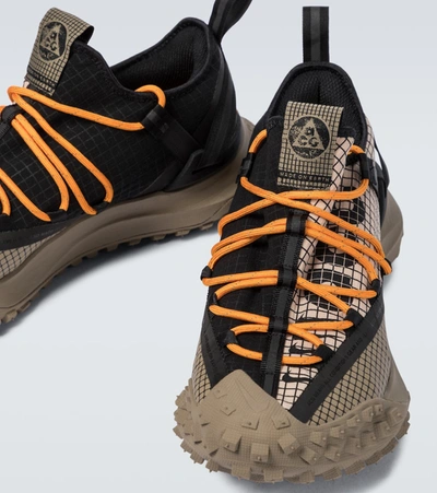 Shop Nike Acg Mountain Fly Low Sneakers In Brown