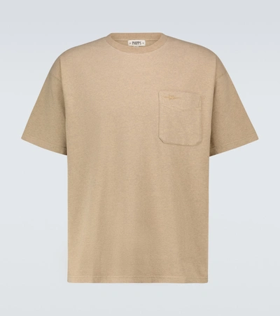 Shop Phipps Short-sleeved Pocket T-shirt In Beige