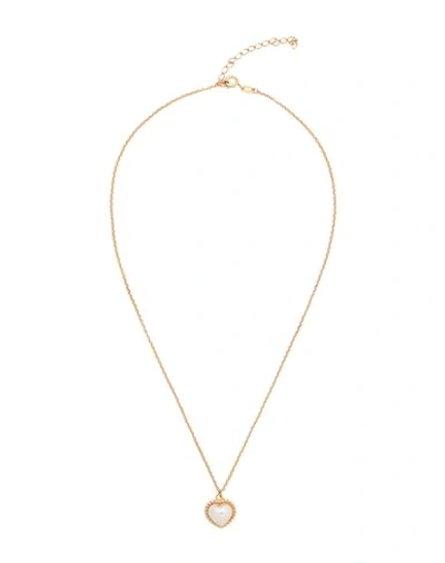 Shop 8 By Yoox Necklaces In Gold