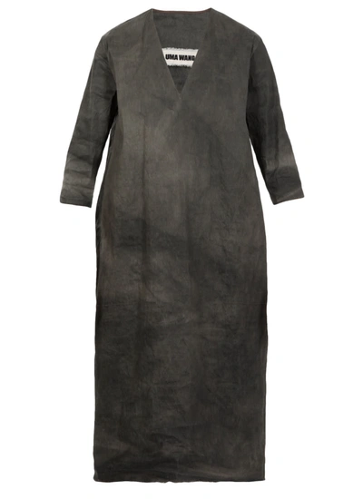Shop Uma Wang Ambrosia Dress In Grey