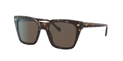 Shop Vogue Eyewear Man Sunglasses Vo5380s In Dark Brown