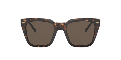 Vogue Eyewear Man Sunglasses Vo5380s In Dark Brown