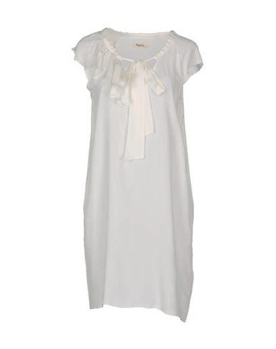 Shop Bagutta Short Dress In White